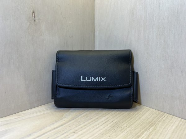 Sacoche Vintage pour compact numérique Lumix - Noir