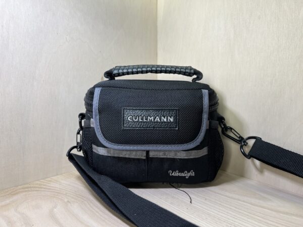 Sacoche pour appareil photo ou camescope Cullmann vintage - Noir