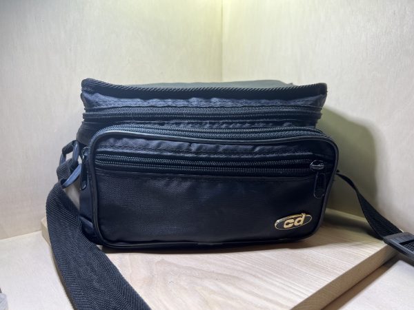 Sacoche vintage pour appareil photo - Noir