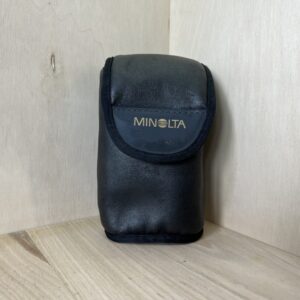 Housse Minolta Vintage pour compact argentique – Noir