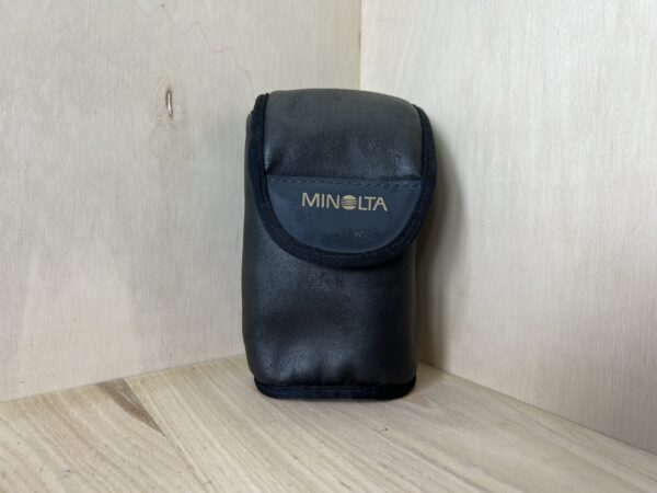 Housse Minolta Vintage pour compact argentique - Noir