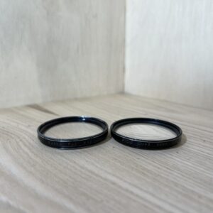 Lot de deux filtres : Kenko Px2 49mm + Aico CU+3 49mm – Transparent