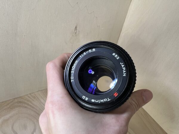 Olympus OM-20 + Tokina 70-210mm f/4-5.6