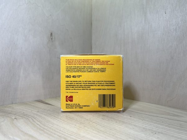 Pellicule kodachrome 40