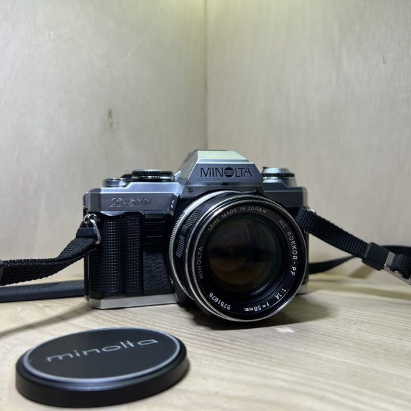 Minolta X-500 + MC Rokkor-PF 58mm f/1.4