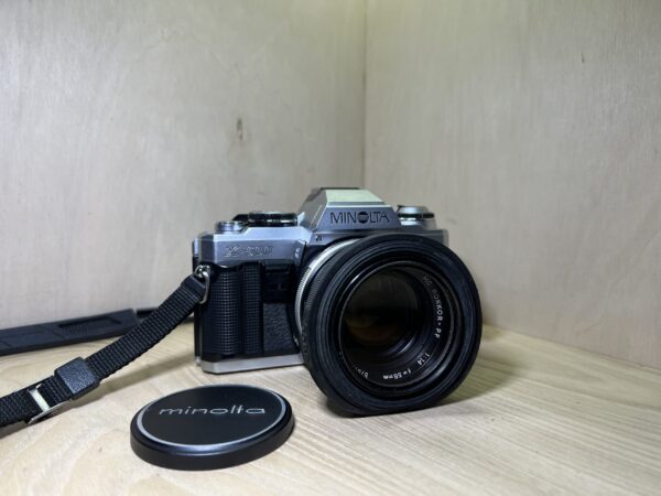 Minolta X-500 + MC Rokkor-PF 58mm f/1.4