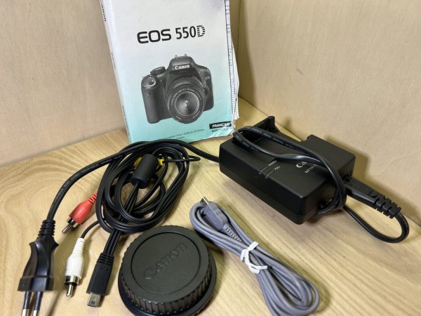 Canon EOS 550D + objectif 18-55mm | Reflex numérique complet - Noir