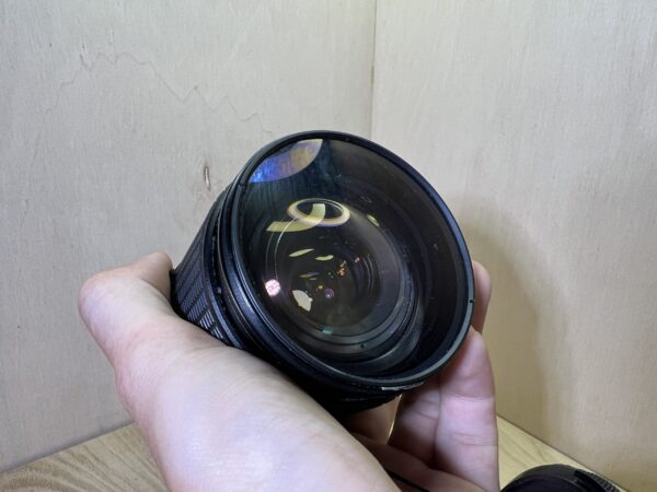 Minolta XG-1 + Objectif Cosina 28–135mm f/4–5.6 Macro – Monture MD - Argent