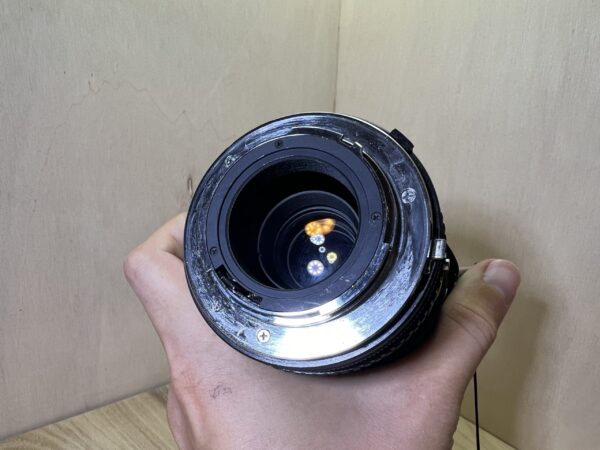 Minolta XG-1 + Objectif Cosina 28–135mm f/4–5.6 Macro – Monture MD - Argent