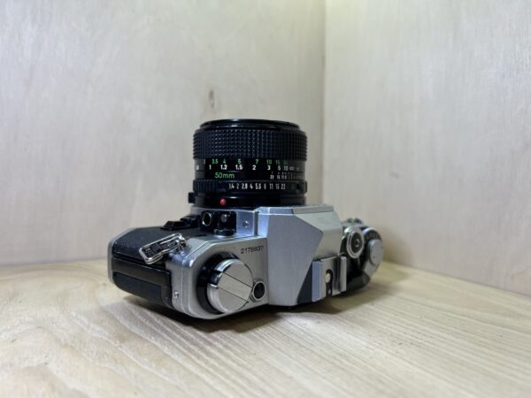Canon AE-1 + objectif Canon FD 50mm f/1.4 – Monture FD - Argent