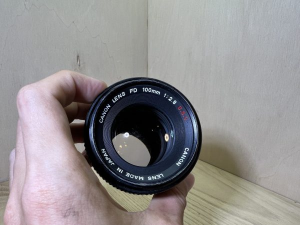 Objectif Canon FD 100mm f/2.8 SSC – Monture FD
