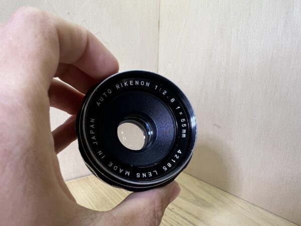 Ricoh Singlex TLS avec objectif Auto Rikenon 55mm f/2.8
