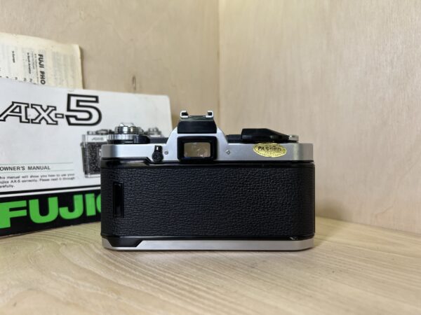 Fujica AX-5 + X-Fujinon DM 55mm f/1.6