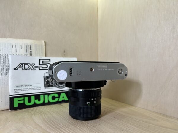Fujica AX-5 + X-Fujinon DM 55mm f/1.6