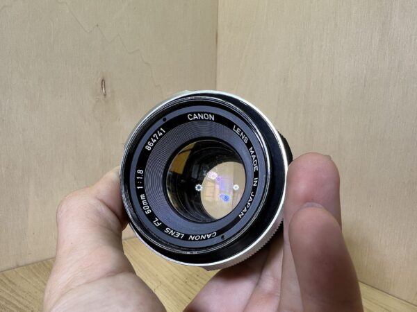 Canon FT QL + objectif FL 50mm f/1.8 - Argent