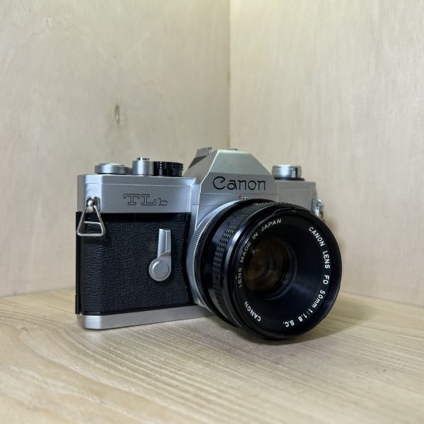 Canon TLb + Canon FD 50mm f/1.8 S.C.