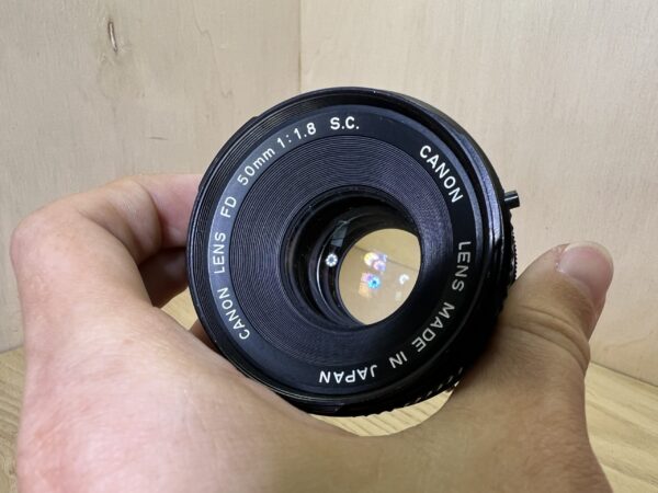 Canon TLb + Canon FD 50mm f/1.8 S.C.