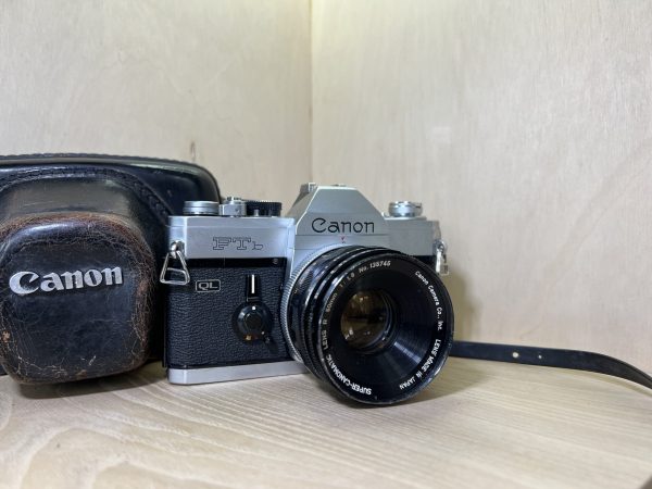 Canon FTb QL argentique + 50mm f/1.8 - Argent