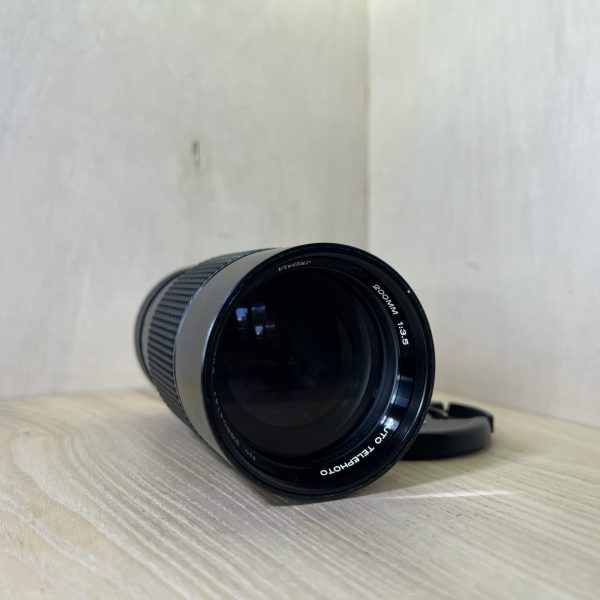 Vivitar 200mm f/3.5 Auto Telephoto – Monture Canon FD - Noir