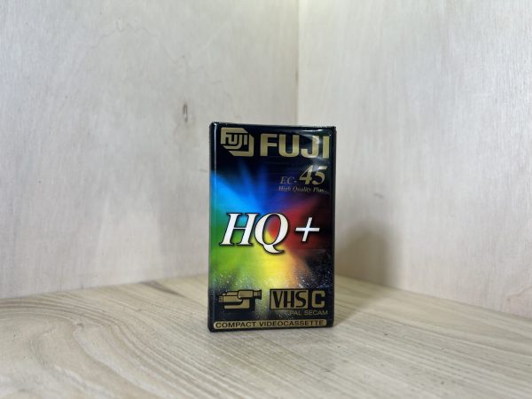 Cassette vidéo compacte Fuji HQ+ EC-45 (neuve scellée)