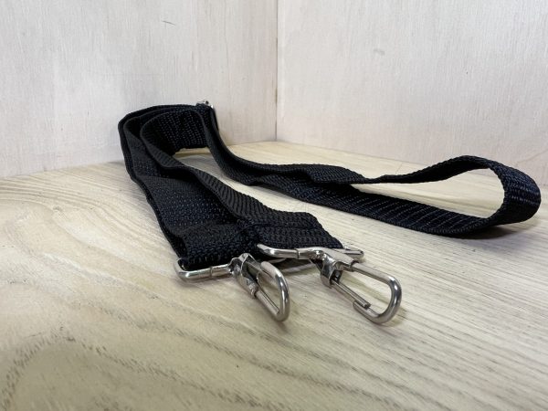 Sangle noire double pour appareil photo - Noir