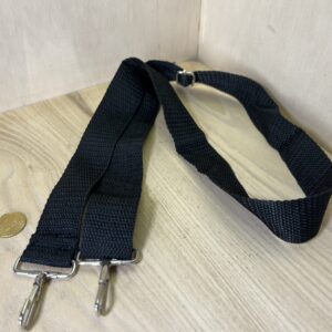 Sangle noire double pour appareil photo – Noir