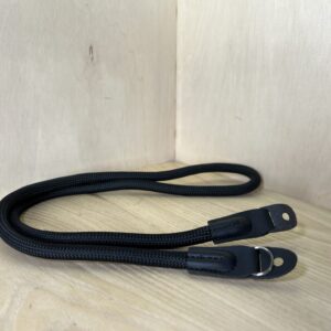 Sangle type corde pour appareil photo – Noir