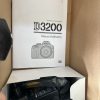 Nikon D3200 + Objectif 18-55mm VR | Comme neuf, avec boîte et accessoires - Noir