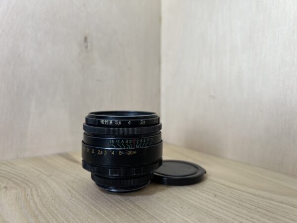 img_4079 Objectif Helios 44M-2 58mm f/2 – M42 – Avec bouchon avant - Noir