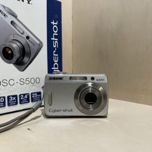 Sony Cyber-shot DSC-S500 – 6 Mpx – Compact numérique avec boîte – Gris