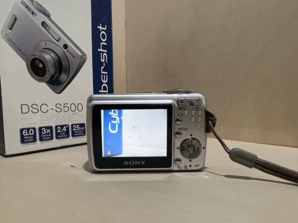 Sony Cyber-shot DSC-S500 – 6 Mpx – Compact numérique avec boîte - Gris