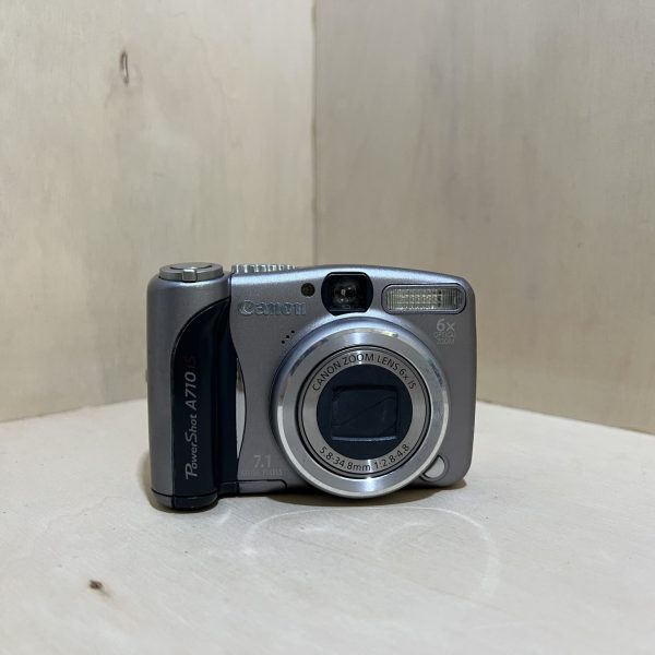 Canon PowerShot A710 IS – 7,1 Mpx – Zoom optique 6x – Stabilisation d’image - Gris