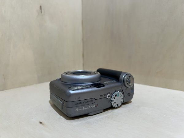 Canon PowerShot A710 IS – 7,1 Mpx – Zoom optique 6x – Stabilisation d’image - Gris