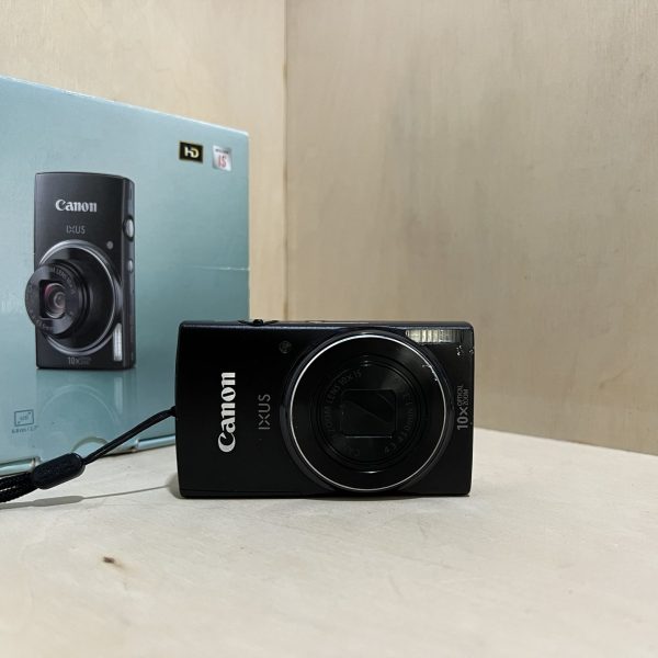 Canon IXUS 155 – Compact élégant avec zoom 10x et capteur 20 MP - Noir