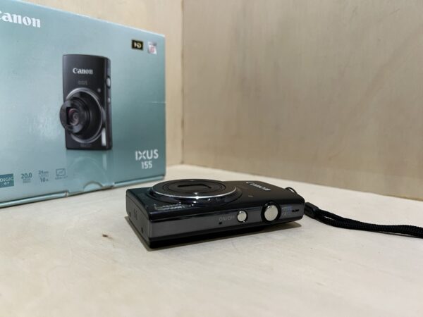 Canon IXUS 155 – Compact élégant avec zoom 10x et capteur 20 MP - Noir