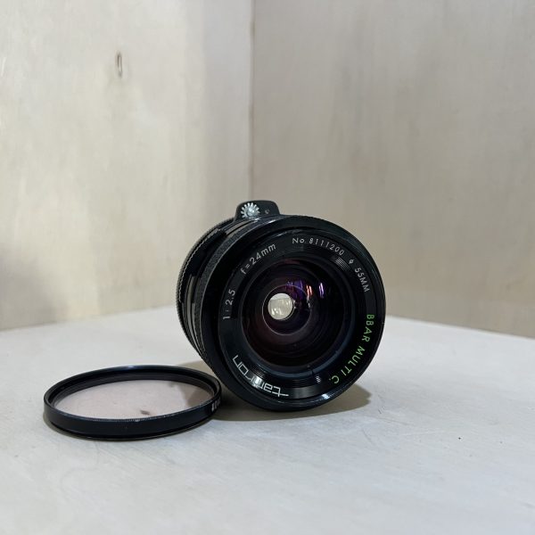 Tamron Adaptall-2 24mm f/2.5 BBAR Multi C – Monture Canon FD - Noir- Argent