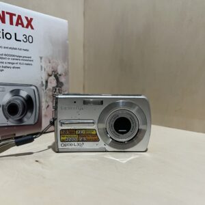 Pentax Optio L30 – Compact numérique 7,1 Mpx avec boîte et accessoires – Argent