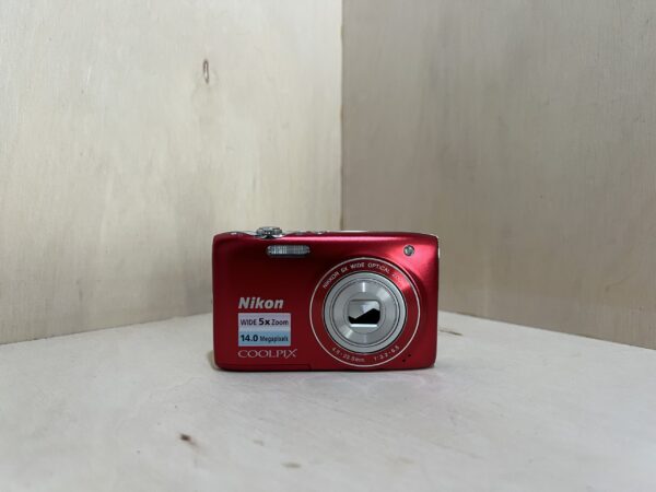 Nikon Coolpix S3100 rouge – 14 MP, zoom optique 5x - Rouge