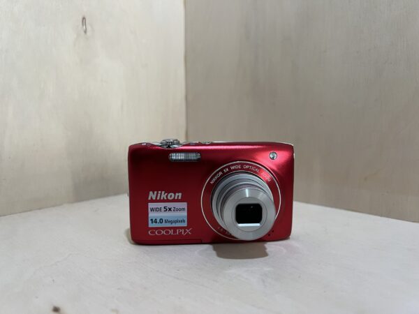 Nikon Coolpix S3100 rouge – 14 MP, zoom optique 5x - Rouge