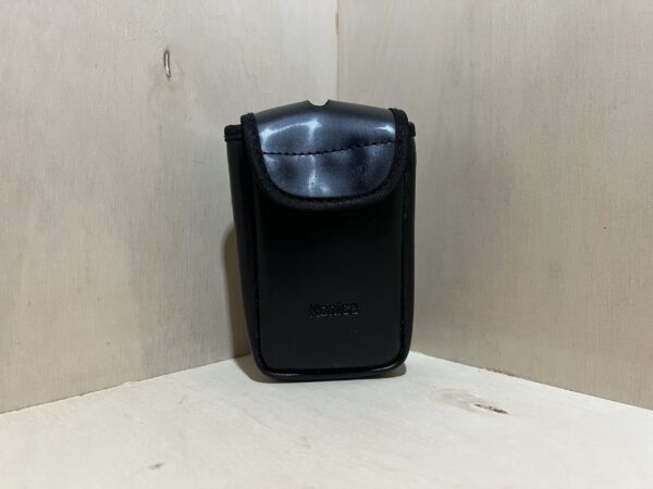 Housse Konica noire souple – pour appareil photo compact argentique - Noir