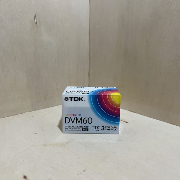 PACK Mini-Cassettes TDK DVM60 MiniDV | DVM 60 Minutes Numérique | Neuf Sous Blister