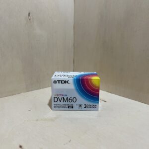 PACK Mini-Cassettes TDK DVM60 MiniDV | DVM 60 Minutes Numérique | Neuf Sous Blister