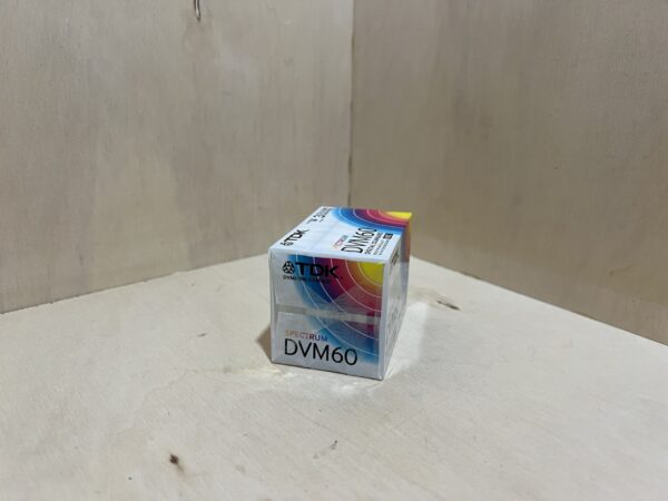 PACK Mini-Cassettes TDK DVM60 MiniDV | DVM 60 Minutes Numérique | Neuf Sous Blister