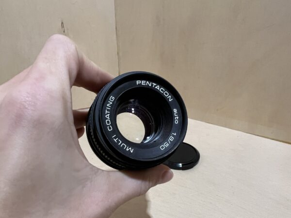 Objectif Vintage M42 : Pentacon auto 1.8/50 Multi Coating - Noir