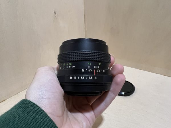 Objectif Vintage M42 : Pentacon auto 1.8/50 Multi Coating - Noir