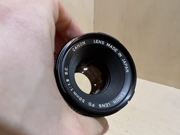 Canon FTb QL + Objectif FD 50mm f/1.8 S.C - Argent