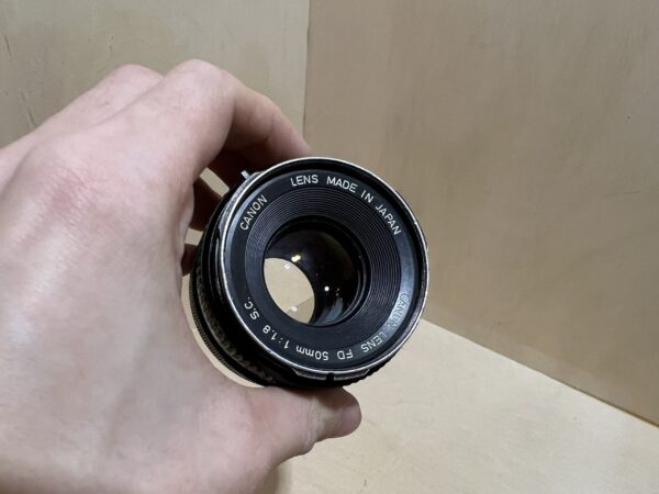 Canon FTb + Objectif FD 50mm f/1.8 S.C.