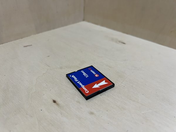 Carte Mémoire CompactFlash Memup – 128 Mo