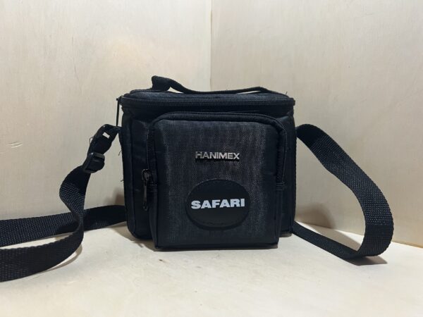 Sacoche Photo Vintage Hanimex "Safari" – Noir
