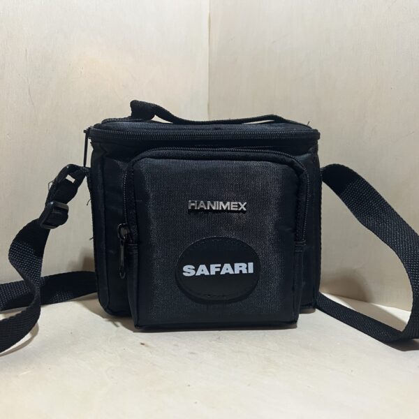 Sacoche Photo Vintage Hanimex "Safari" – Noir